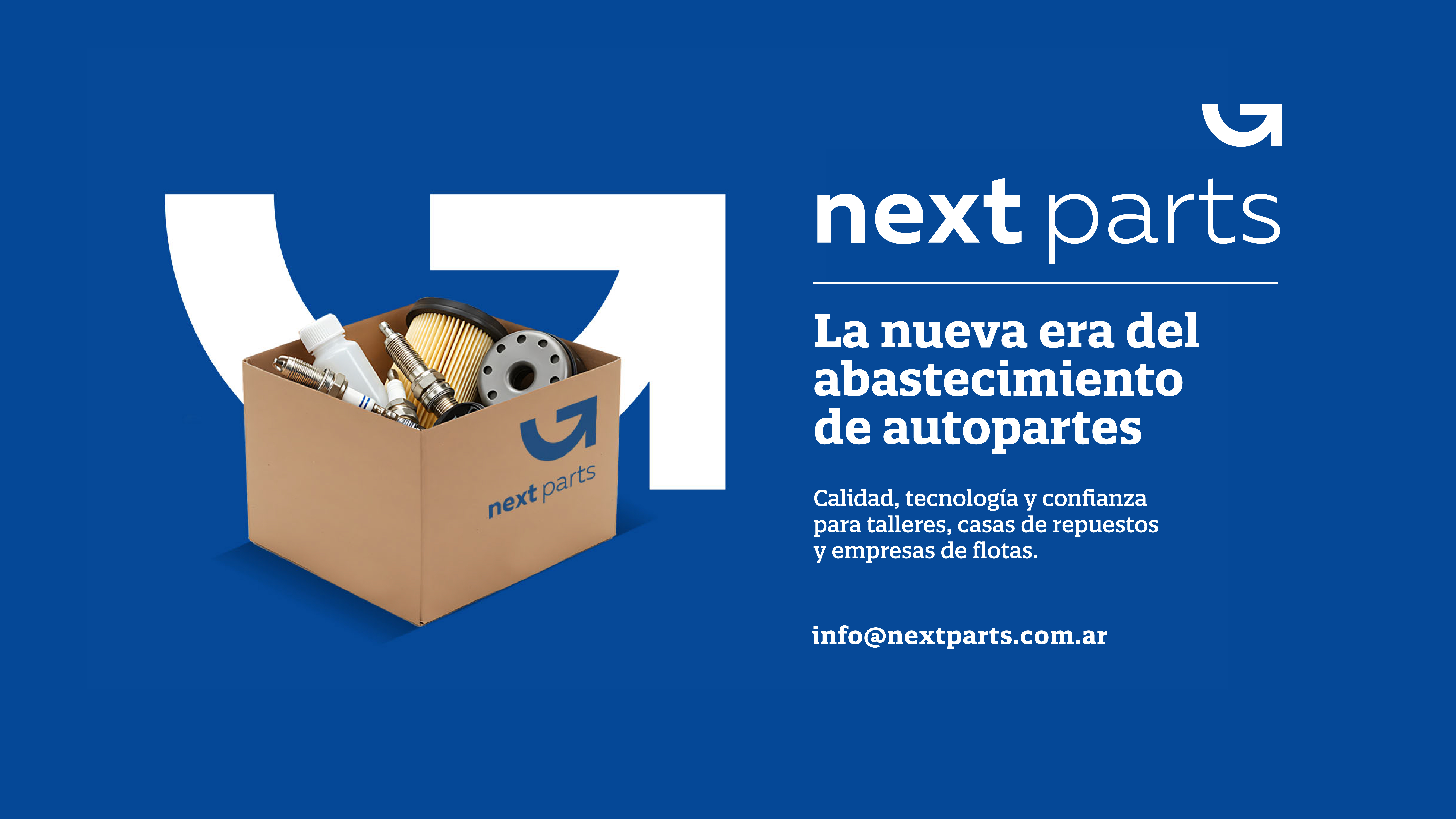 Contactar a NextParts por email